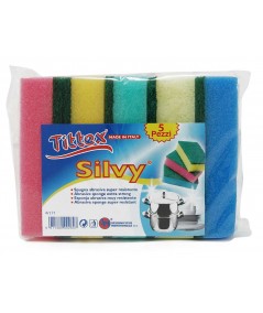 SPUGNE SILVY COLOR_5 pz