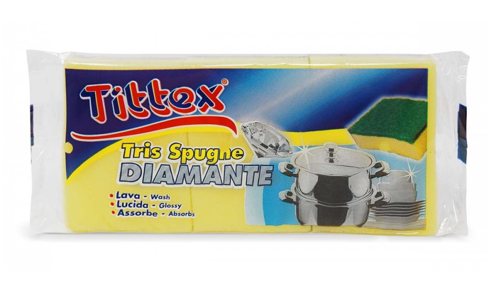 SPUGNE TRIS DIAMANTE