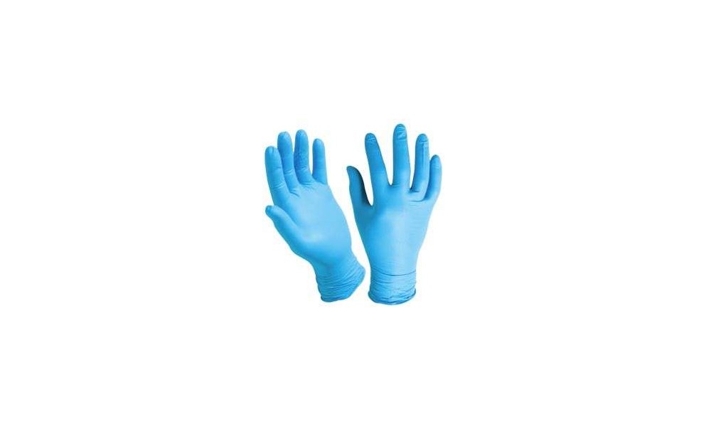 GUANTI NITRILE BLU S_100 pz