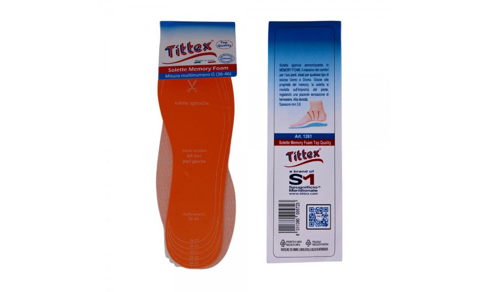 SOLETTE TITTEX MEMORY FOAM TOP QUALITY