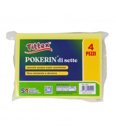 SPUGNE POKERIN DI SETTE