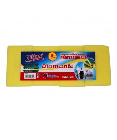 SPUGNE DIAMANTE PROFESSIONALE _4 pz