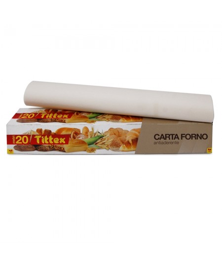 ROTOLO CARTA FORNO antiaderente 20m