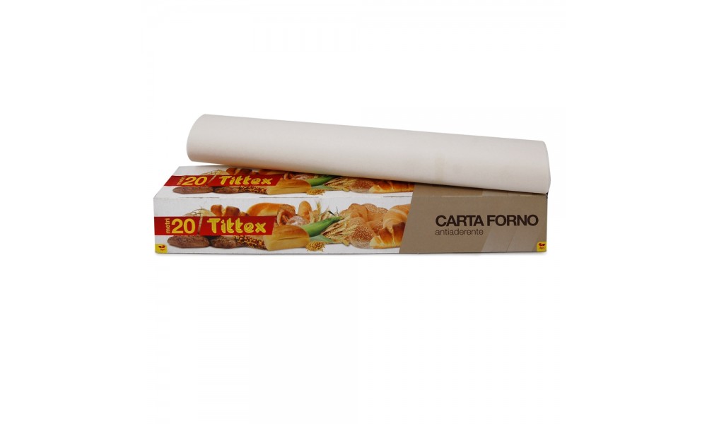 ROTOLO CARTA FORNO antiaderente 20m