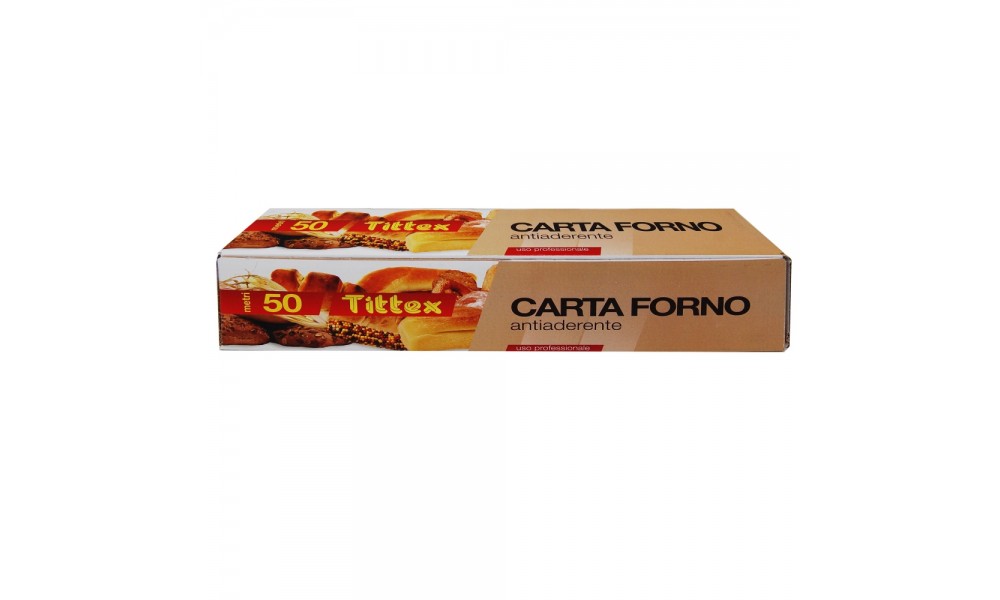 ROTOLO CARTA FORNO antiaderente Box 50m