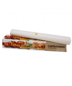 ROTOLO CARTA FORNO antiaderente T8