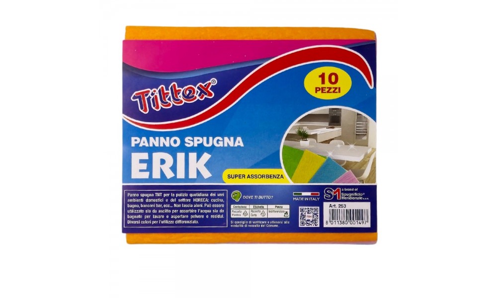 PANNO SPUGNA ERIK_10 pz