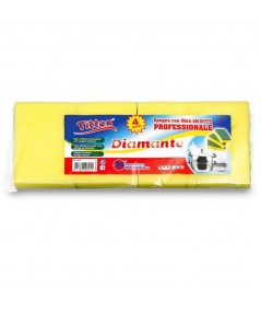 SPUGNE DIAMANTE PROFESSIONALE _4 pz