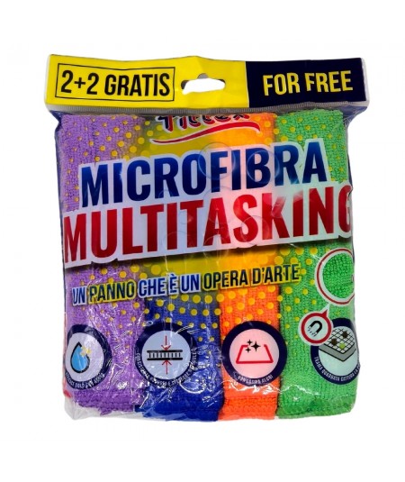 PANNI MICROFIBRA MULTITASKING 4 PZ 32X32